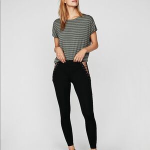 ✨ Cut-Out Lace-Up Leggings✨